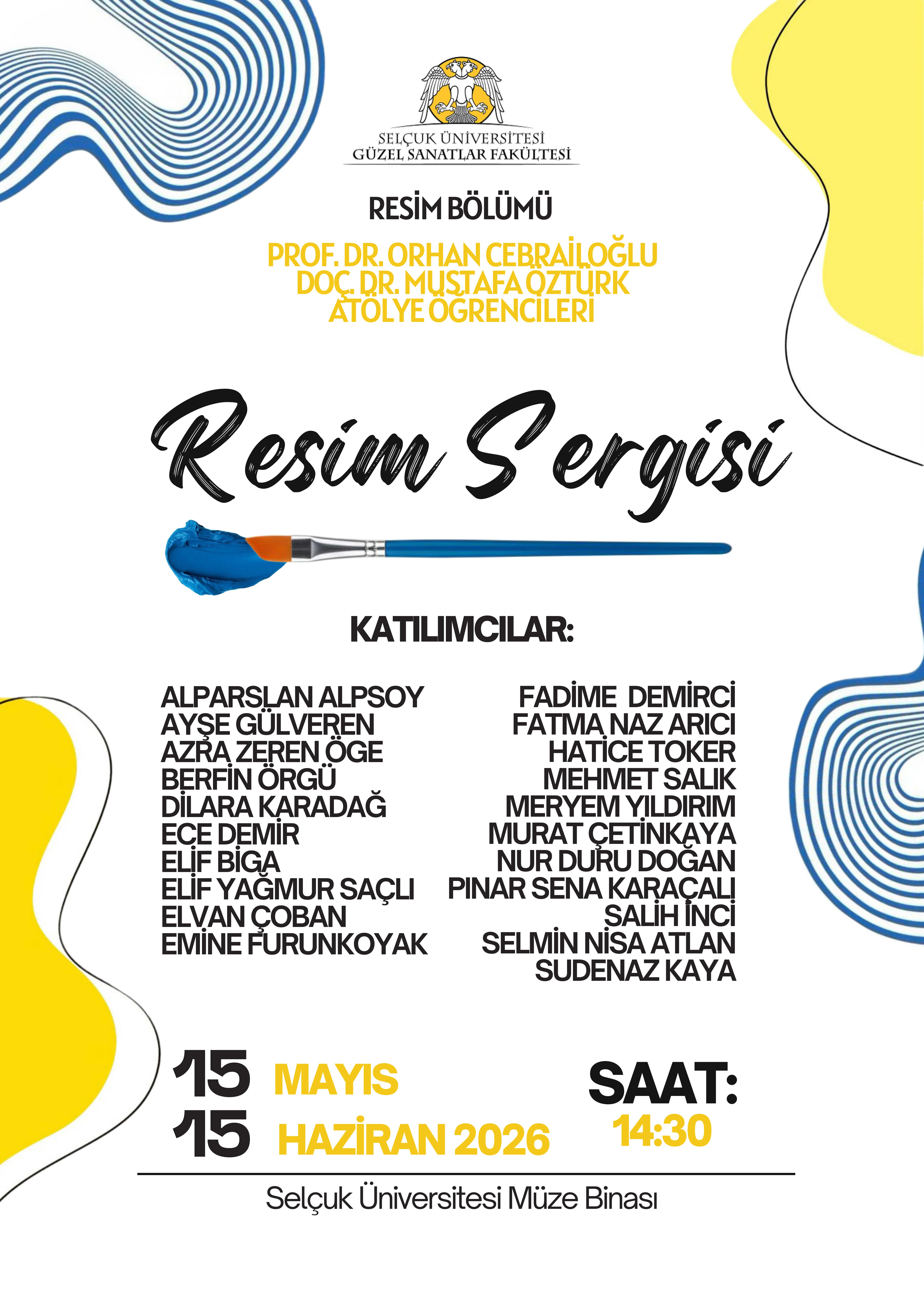 Siyah ve Sarı, Modern Tipografik Sanat Sergisi